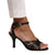 Front - Where´s That From Womens/Ladies Cyprus Faux Leather Multi Crossover Strap Mid Heel Sandals