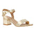 Front - Where´s That From Womens/Ladies Zephyr Strappy Faux Leather Peep Toe Medium Block Heel Sandals