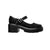 Front - Where´s That From Womens/Ladies Rylee Retro PU Platform Block Shoes