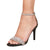 Front - Where´s That From Womens/Ladies Sabra Faux Leather Wide High Heel Sandals