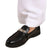 Front - Where´s That From Womens/Ladies Monaco PU Metal Detail Wide Loafers