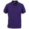 Purple - Front - Absolute Apparel Mens Precision Polo Shirt