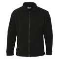 Black Opal - Front - Absolute Apparel Mens Brumal Full Zip Fleece