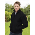 Black Opal - Back - Absolute Apparel Mens Brumal Full Zip Fleece