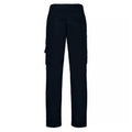 Black - Back - Absolute Apparel Womens-Ladies Cargo Workwear Trousers