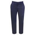 Navy - Front - Absolute Apparel Womens-Ladies Cargo Workwear Trousers