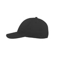 Black - Close up - Atlantis Start 6 Panel Baseball Cap