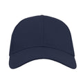 Navy - Back - Atlantis Zoom Sports 6 Panel Baseball Cap