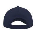 Navy - Side - Atlantis Zoom Sports 6 Panel Baseball Cap