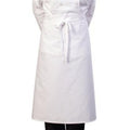 White - Front - BonChef 30 Inch Chef Apron