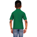 Forest Green - Back - Casual Classic Childrens-Kids Polo