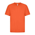 Orange - Front - Casual Classic Mens Ringspun Tee