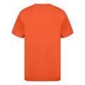 Orange - Side - Casual Classic Mens Ringspun Tee