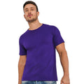 Purple - Back - Casual Classic Mens Ringspun Tee