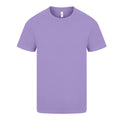 Lilac - Front - Casual Classic Mens Ringspun Tee