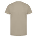 Ecru - Back - Casual Classic Mens Ringspun Tee