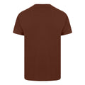 Chocolate - Back - Casual Classic Mens Ringspun Tee