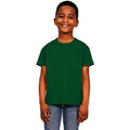 Forest Green - Side - Casual Classic  Childrens-Kids Ringspun Tee