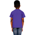 Purple - Back - Casual Classic  Childrens-Kids Ringspun Tee