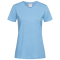 Light Blue - Front - Stedman Womens-Ladies Classic Tee