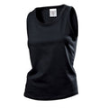 Black Opal - Front - Stedman Womens-Ladies Classic Sleeveless Tank Top