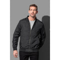 Black Opal - Back - Stedman Mens Active Pilot Jackets