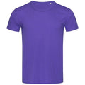 Deep Lilac - Front - Stedman Mens Stars Ben Crew Neck Tee