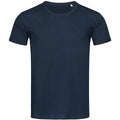 Blue - Front - Stedman Mens Stars Ben Crew Neck Tee