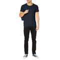 Blue - Back - Stedman Mens Stars Ben Crew Neck Tee