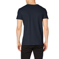 Blue - Lifestyle - Stedman Mens Stars Ben Crew Neck Tee