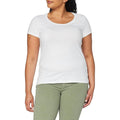 White - Back - Stedman Womens-Ladies Claire Crew Neck Tee