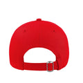 Red - Back - Atlantis 5 Panel Structured Cap