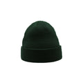 Bottle Green - Front - Atlantis Blog Waffle Beanie