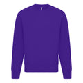 Purple - Front - Casual Classics Mens Sweatshirt