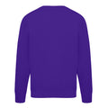 Purple - Back - Casual Classics Mens Sweatshirt