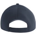 Navy - Back - Atlantis Unisex Adult Joshua 6 Panel Cap