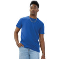 Royal Blue - Side - Casual Classics Unisex Adult Ringspun Cotton Organic T-Shirt