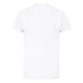 White - Back - Casual Classics Unisex Adult Ringspun Cotton Organic T-Shirt