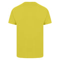 Yellow - Back - Casual Classics Unisex Adult Ringspun Cotton Organic T-Shirt