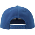 Royal Blue - Back - Atlantis Unisex Adult 6 Panel Sustainable Flat Peak Baseball Cap