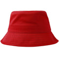 Red - Front - Atlantis Childrens-Kids Mayo Sustainable Bucket Hat