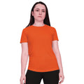 Orange - Front - Casual Classics Womens-Ladies Original Tech T-Shirt