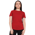 Red - Front - Casual Classics Womens-Ladies Original Tech T-Shirt