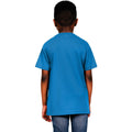 Sapphire Blue - Back - Casual Classics Childrens-Kids Original Tech T-Shirt