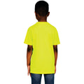 Yellow - Back - Casual Classics Childrens-Kids Original Tech T-Shirt