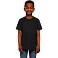 Black - Front - Casual Classics Childrens-Kids Original Tech T-Shirt