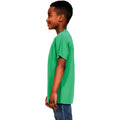 Kelly Green - Back - Casual Classics Childrens-Kids Original Tech T-Shirt