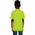 Lime - Back - Casual Classics Childrens-Kids Original Tech T-Shirt