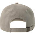 Grey - Back - Atlantis Unisex Adult Dad Sustainable 6 Panel Baseball Cap