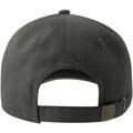 Dark Grey - Back - Atlantis Unisex Adult Dad Sustainable 6 Panel Baseball Cap